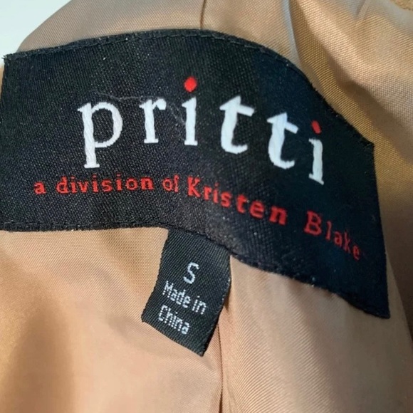 Tan Vintage Suede Jacket, S - Picture 6 of 8